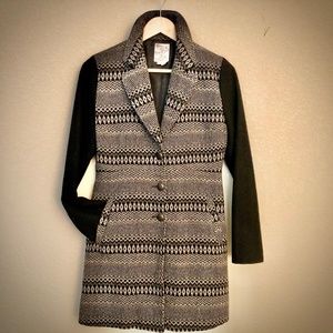 Anthropology Tulle Knit Jacket Sz S